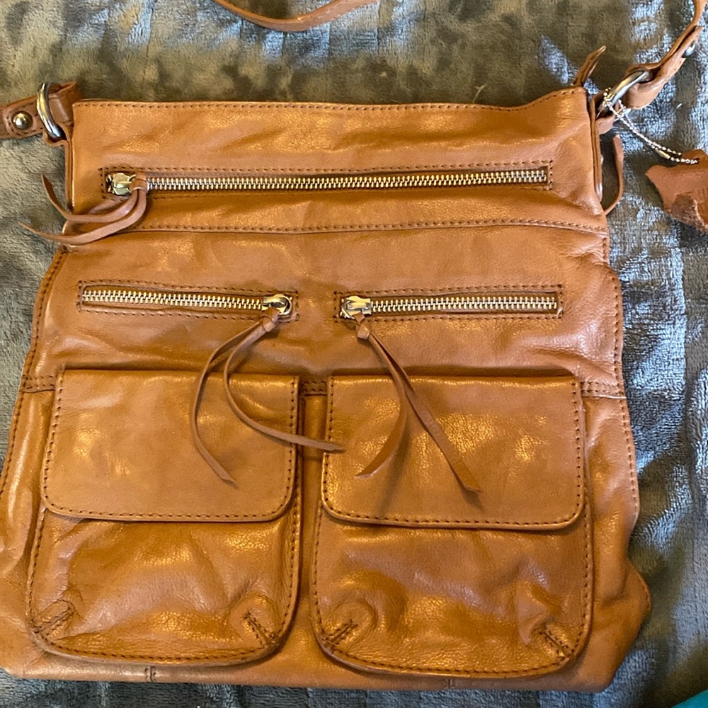 Beautiful leather hand bag
